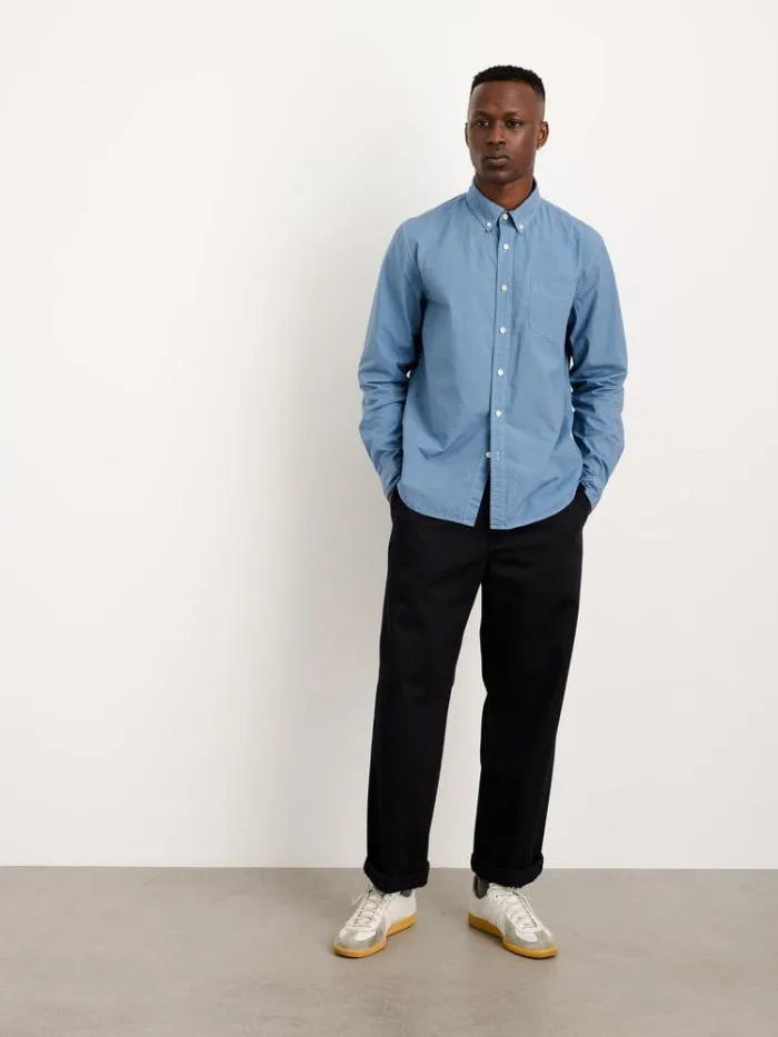 Alex Mill Shirts Mill Shirt In Paper Poplin Faded Delft Blue 8211 Men