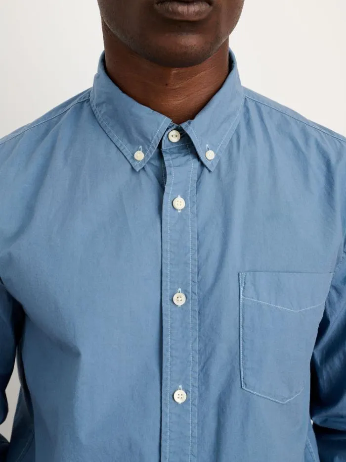 Alex Mill Shirts Mill Shirt In Paper Poplin Faded Delft Blue 8211 Men