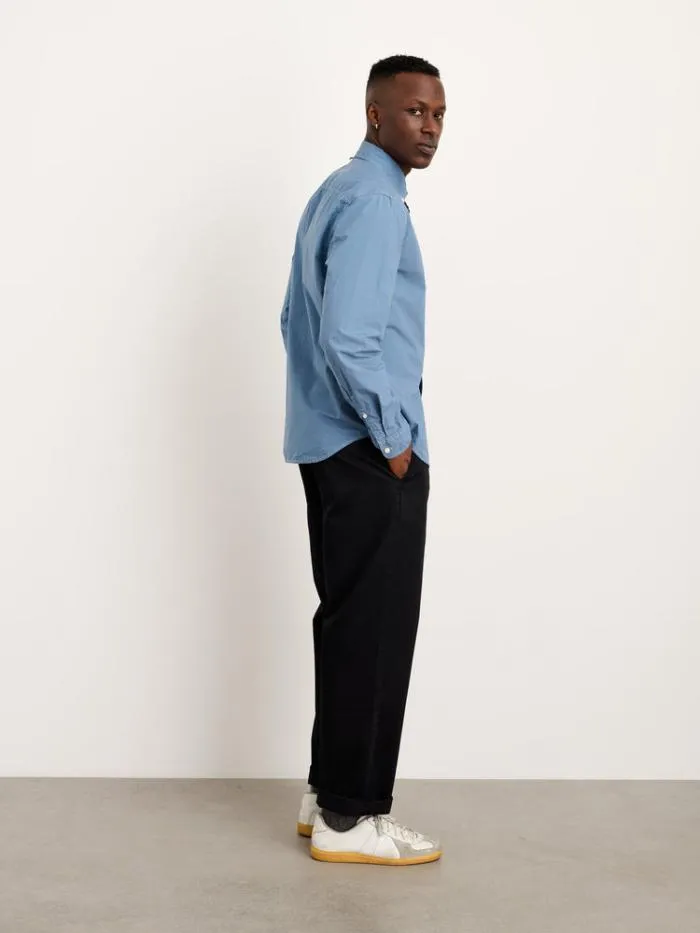 Alex Mill Shirts Mill Shirt In Paper Poplin Faded Delft Blue 8211 Men
