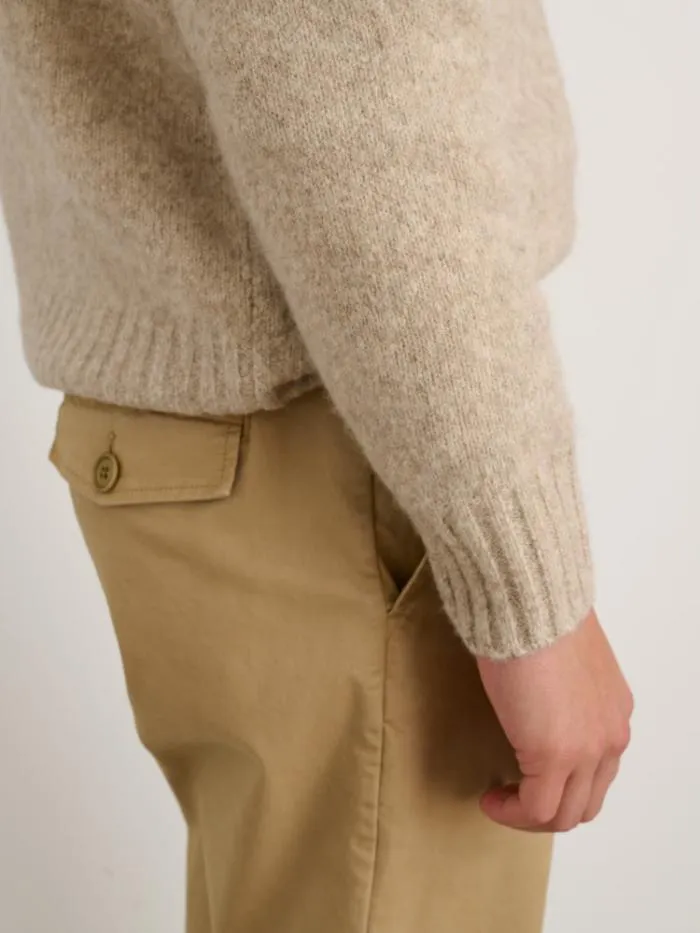 Alex Mill Sweaters Sweatshirts Alex Rollneck Sweater In Alpaca Oatmeal 8211 Men