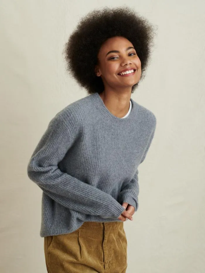 Alex Mill Sweaters Sweatshirts Jordan Sweater In Washed Cashmere Heather Grey 8211 Men