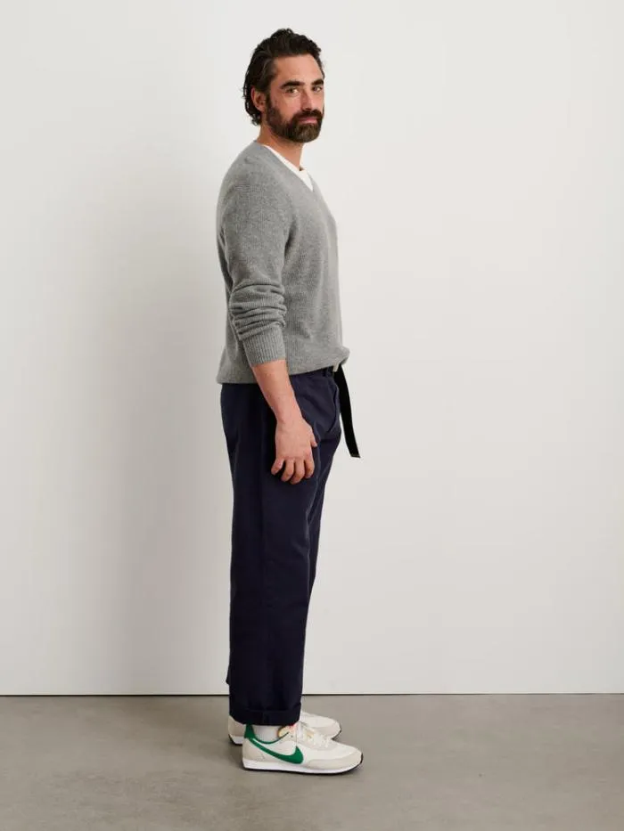 Alex Mill Sweaters Sweatshirts VNeck Sweater In Lightweight Cashmere Heather Grey 8211 Men
