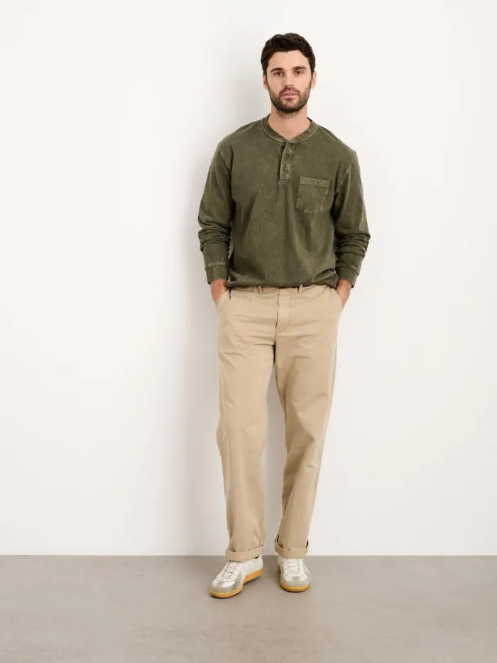 Alex Mill Tees Polos Allan Henley In Heavyweight Jersey Thyme 8211 Men