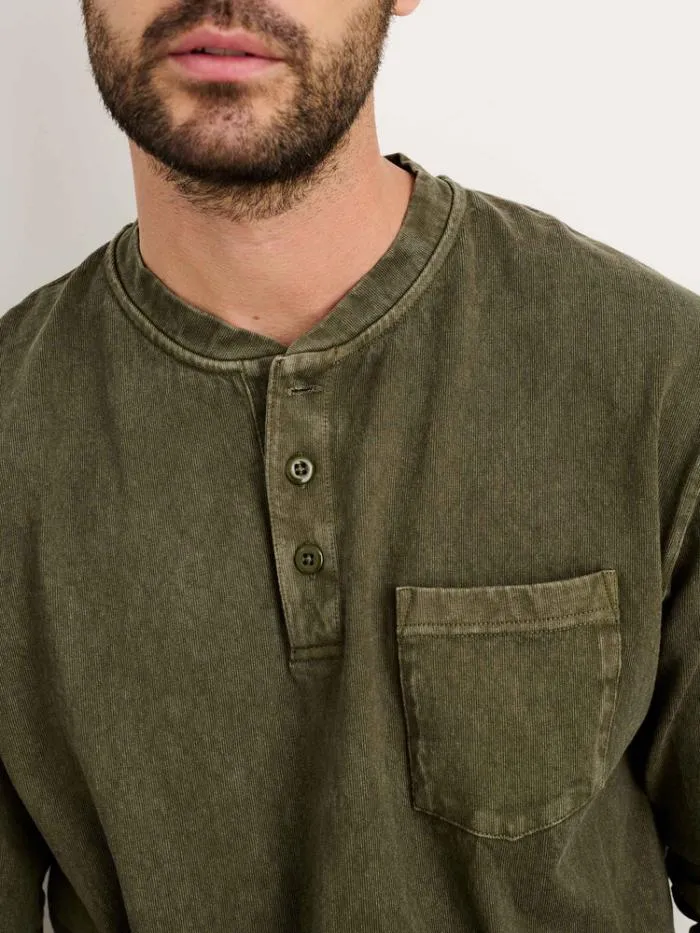 Alex Mill Tees Polos Allan Henley In Heavyweight Jersey Thyme 8211 Men