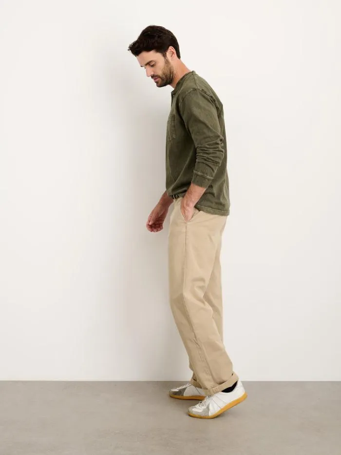 Alex Mill Tees Polos Allan Henley In Heavyweight Jersey Thyme 8211 Men