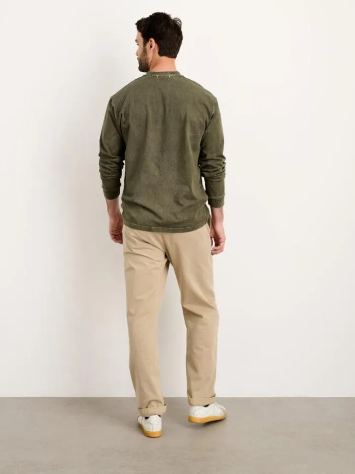 Alex Mill Tees Polos Allan Henley In Heavyweight Jersey Thyme 8211 Men