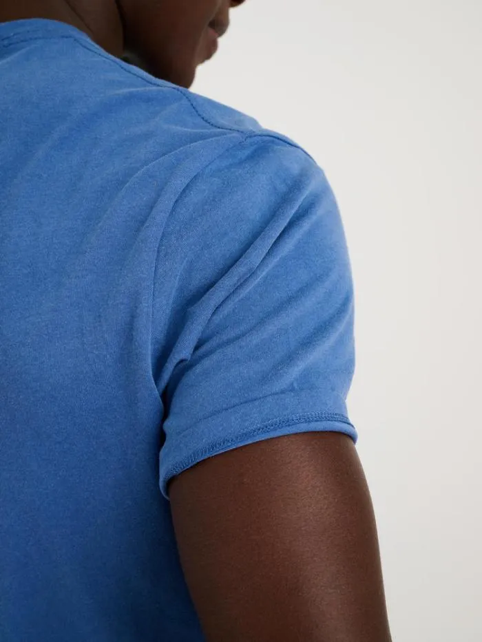 Alex Mill Tees Polos Lightweight Mercer Tee Blue 8211 Men