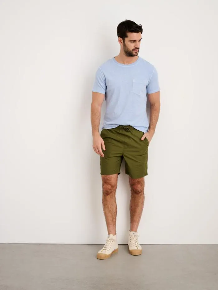 Alex Mill Tees Polos Vintage Wash Pocket Tee Calm Blue 8211 Men