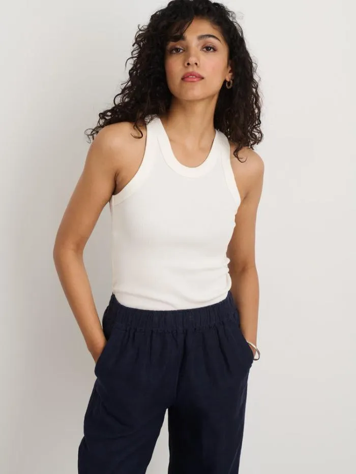 Alex Mill Tees Tanks Everyday Rib Tank Sea Salt 8211 Women