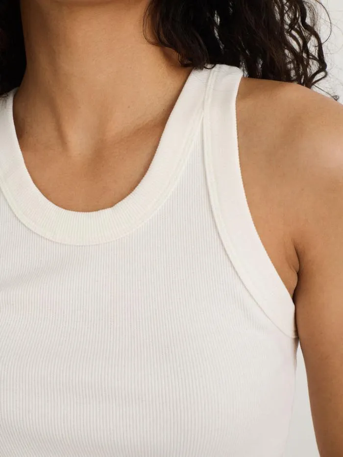 Alex Mill Tees Tanks Everyday Rib Tank Sea Salt 8211 Women