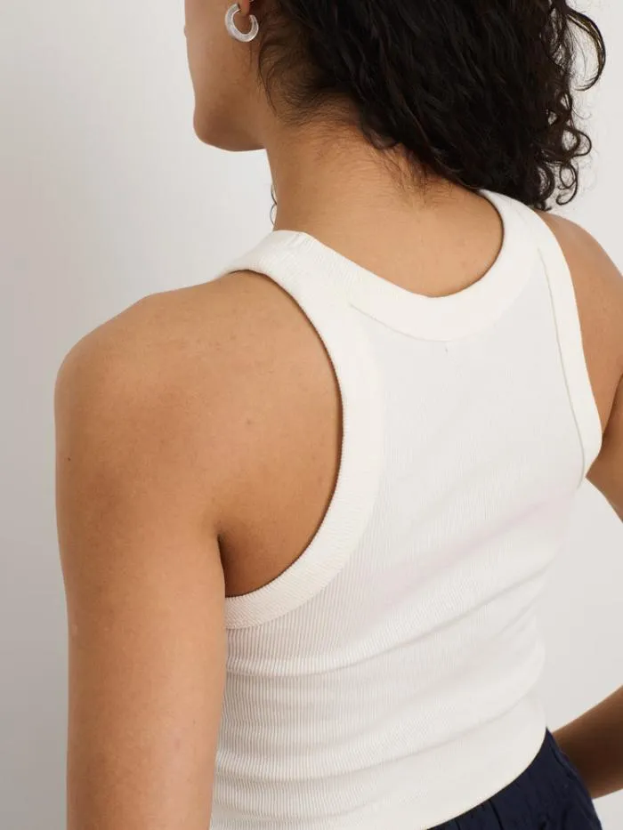 Alex Mill Tees Tanks Everyday Rib Tank Sea Salt 8211 Women