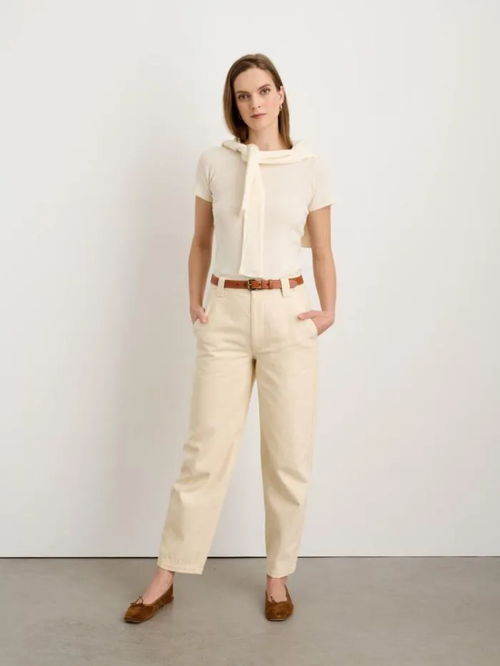 Alex Mill Tees Tanks Remy Pointelle Tee Off White 8211 Women