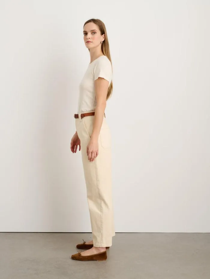 Alex Mill Tees Tanks Remy Pointelle Tee Off White 8211 Women