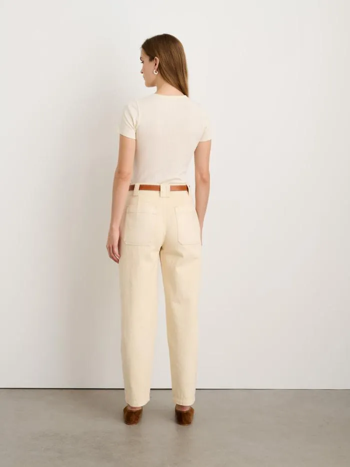 Alex Mill Tees Tanks Remy Pointelle Tee Off White 8211 Women