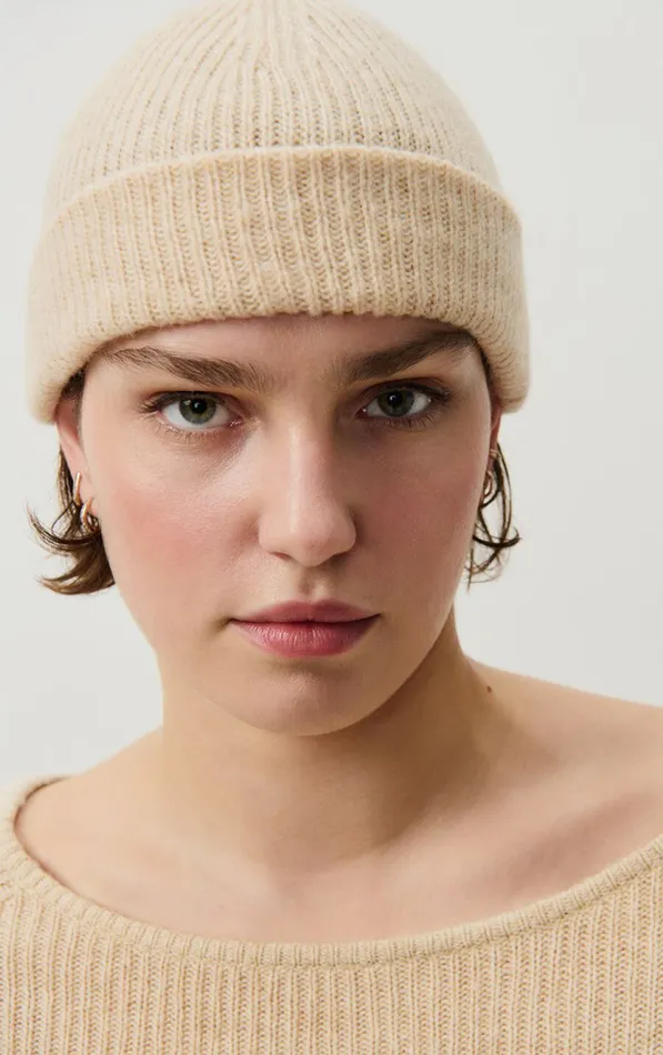 American Vintage Beanies and Caps WomenMen Beanie Falyday Melange Biscuit