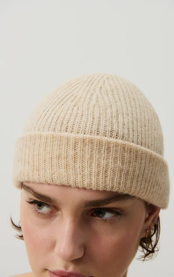 American Vintage Beanies and Caps WomenMen Beanie Falyday Melange Biscuit