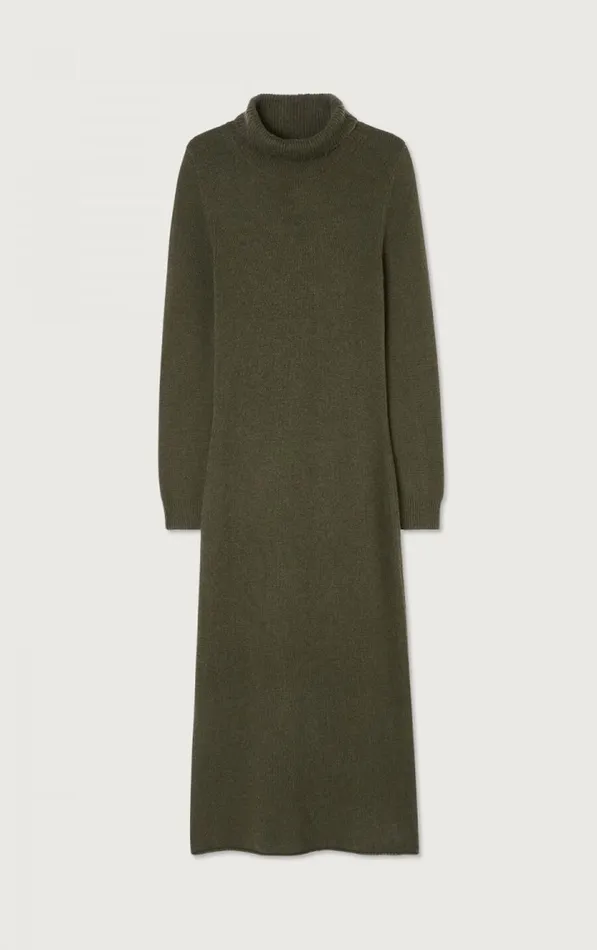 American Vintage Dresses Women Dress Falyday Seaweed Black Melange
