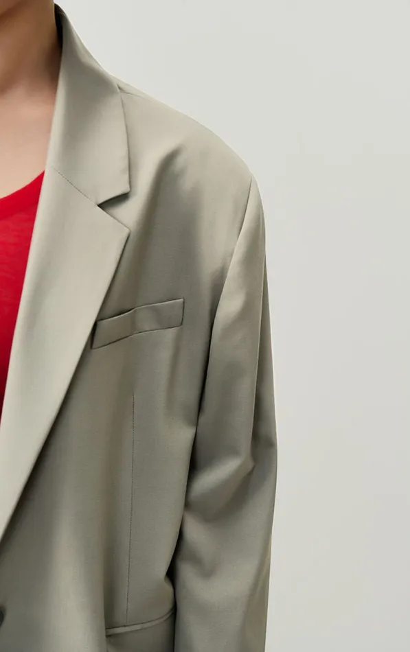 American Vintage Jackets and Blazers Women Blazer Kabird Mist