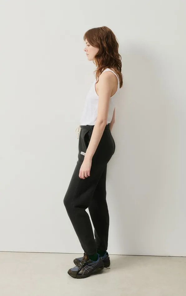 American Vintage Joggers and Leggings Women Joggers Izubird Vintage Licorice