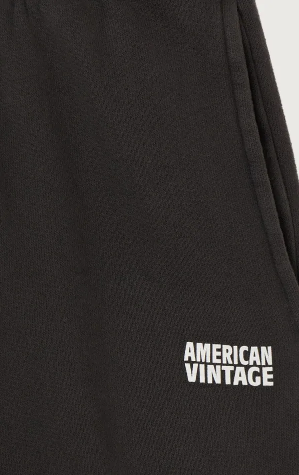 American Vintage Joggers and Leggings Women Joggers Izubird Vintage Licorice