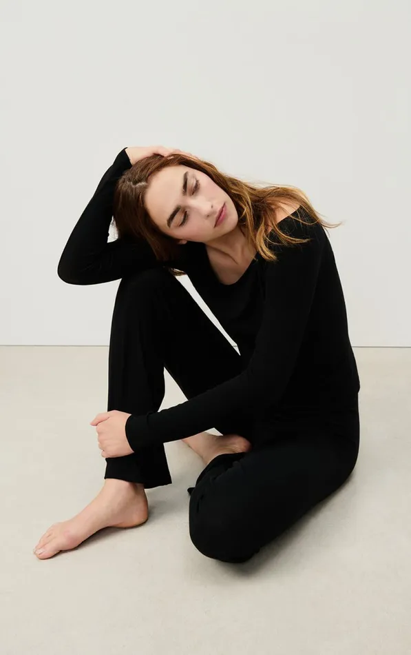 American Vintage Joggers and Leggings Women Joggers Lailow Black American Vintage Joggers and Leggings Women Joggers Lailow Black