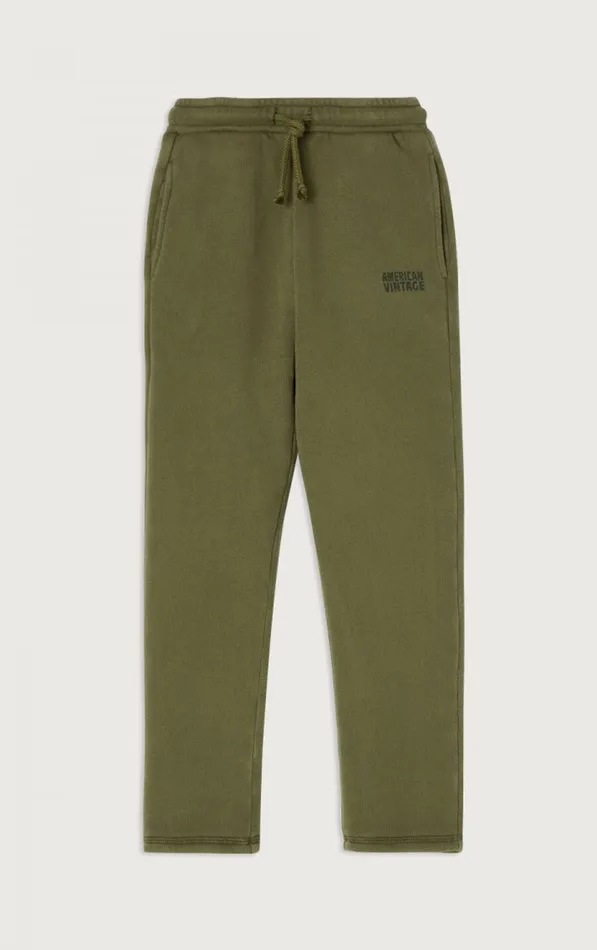 American Vintage Joggers Kids Joggers Izubird Khaki Vintage