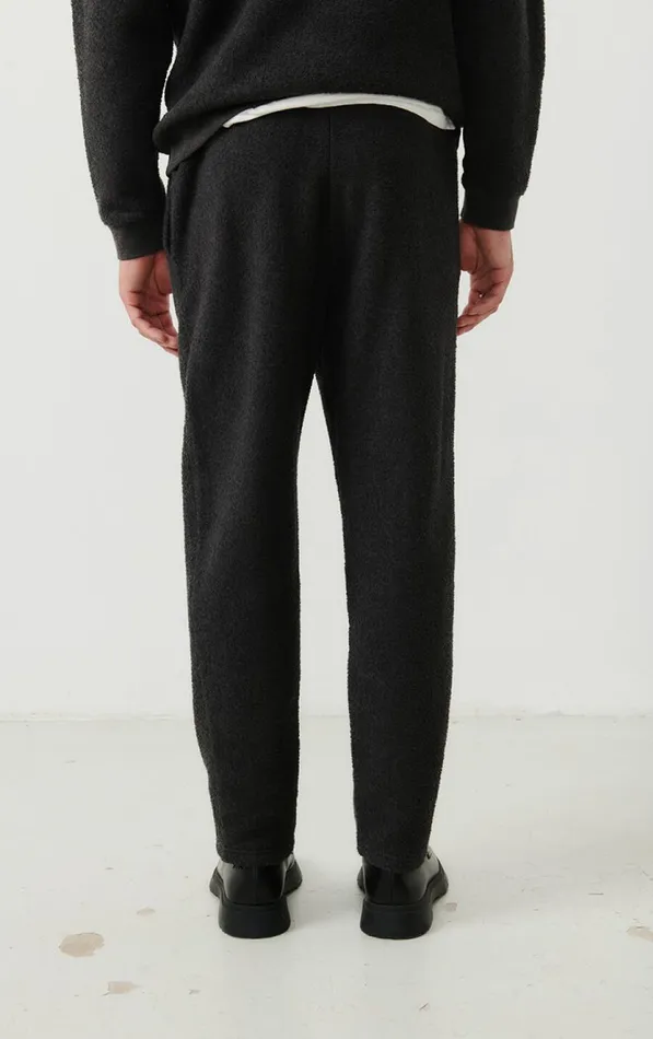 American Vintage Joggers Men Joggers Bobypark Melange Charcoal