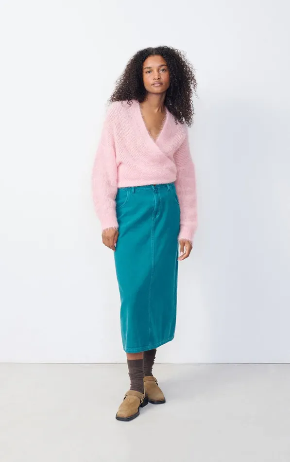 American Vintage Jumpers and Cardigans Women Cardigan Bymi Cotton Candy Melange