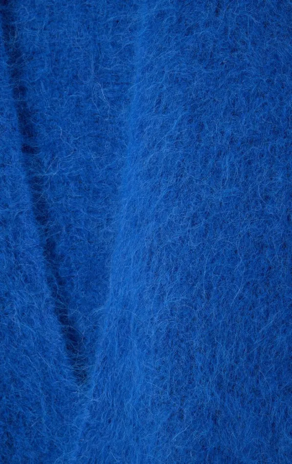 American Vintage Jumpers and Cardigans Women Cardigan Bymi Royal Blue American Vintage Jumpers and Cardigans Women Cardigan Bymi Royal Blue