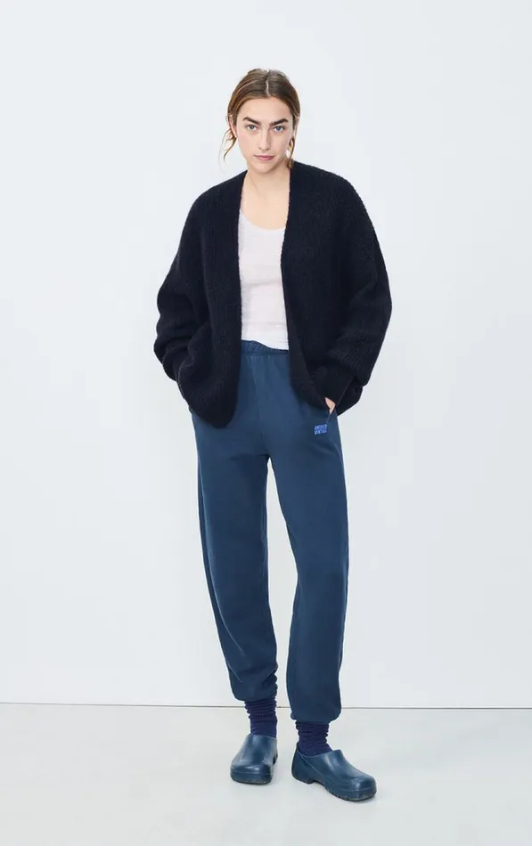 American Vintage Jumpers and Cardigans Women Cardigan East Melange Navy American Vintage Jumpers and Cardigans Women Cardigan East Melange Navy