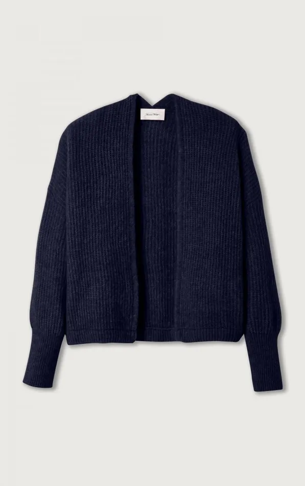 American Vintage Jumpers and Cardigans Women Cardigan East Melange Navy American Vintage Jumpers and Cardigans Women Cardigan East Melange Navy