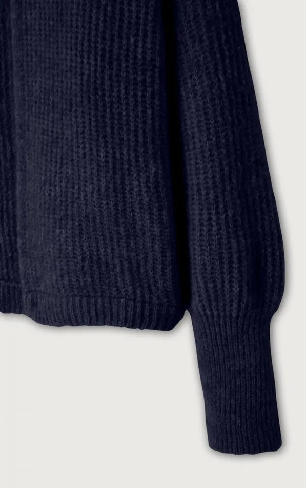 American Vintage Jumpers and Cardigans Women Cardigan East Melange Navy American Vintage Jumpers and Cardigans Women Cardigan East Melange Navy