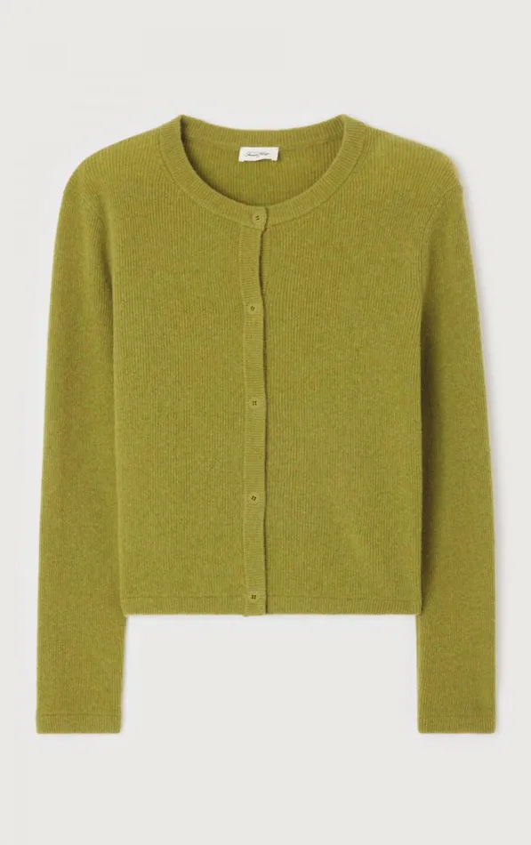 American Vintage Jumpers and Cardigans Women Cardigan Raxow Chameleon Melange American Vintage Jumpers and Cardigans Women Cardigan Raxow Chameleon Melange