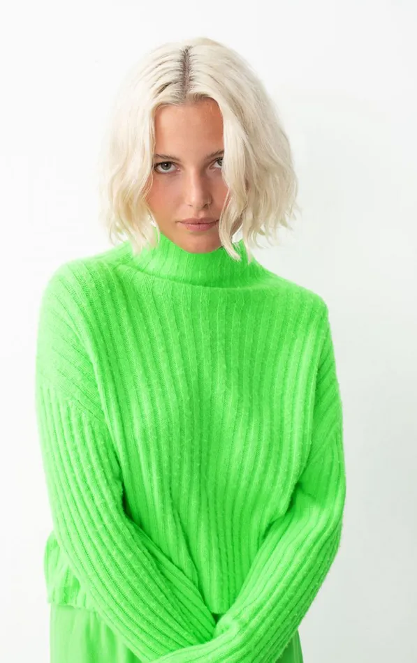 American Vintage Jumpers and Cardigans Women Jumper Falyday Flashy Green