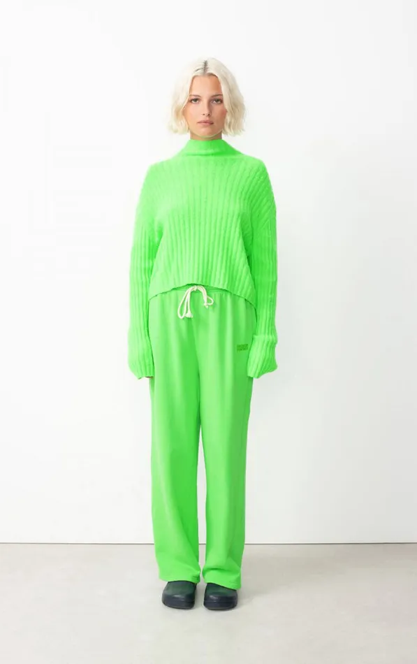American Vintage Jumpers and Cardigans Women Jumper Falyday Flashy Green American Vintage Jumpers and Cardigans Women Jumper Falyday Flashy Green