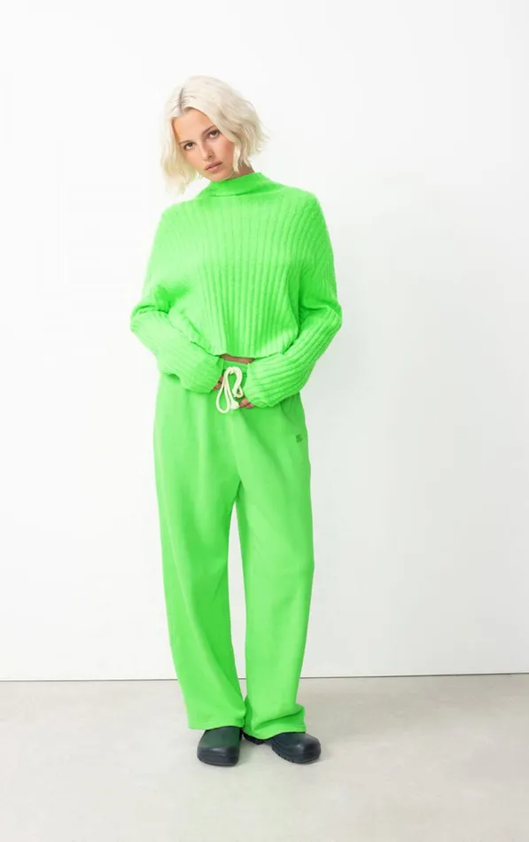 American Vintage Jumpers and Cardigans Women Jumper Falyday Flashy Green American Vintage Jumpers and Cardigans Women Jumper Falyday Flashy Green