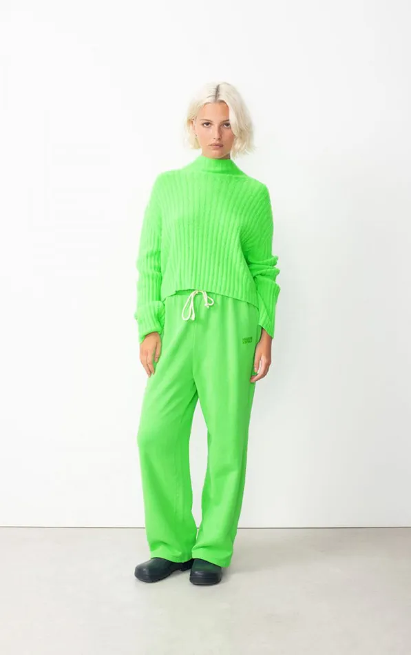 American Vintage Jumpers and Cardigans Women Jumper Falyday Flashy Green American Vintage Jumpers and Cardigans Women Jumper Falyday Flashy Green