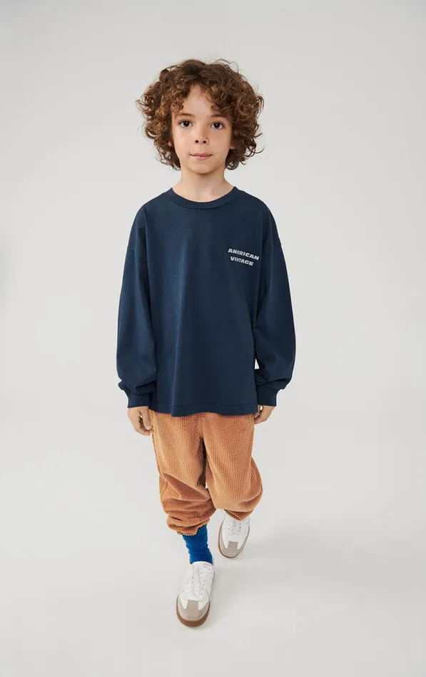 American Vintage Long Sleeve TShirts Kids TShirt Fizvalley Vintage Star