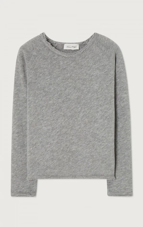 American Vintage Long Sleeve TShirts Kids TShirt Sonoma Heather Grey