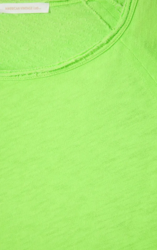 American Vintage Long Sleeve TShirts Women TShirt Sonoma Fluorescent Apple American Vintage Long Sleeve TShirts Women TShirt Sonoma Fluorescent Apple