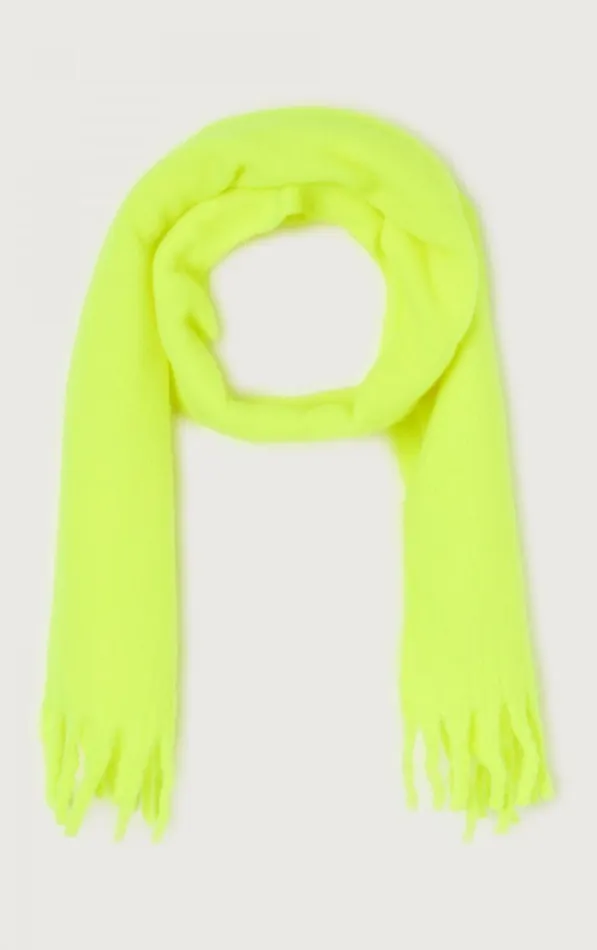 American Vintage Scarves And Shawls WomenMen Scarf Zinaco Neon Yellow