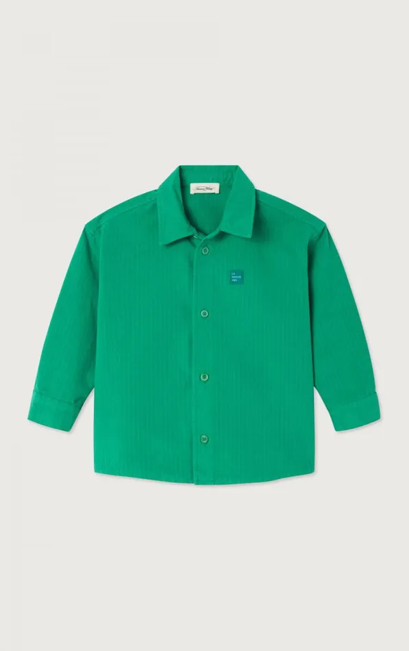 American Vintage Shirts Kids Shirt Rygybay Emerald