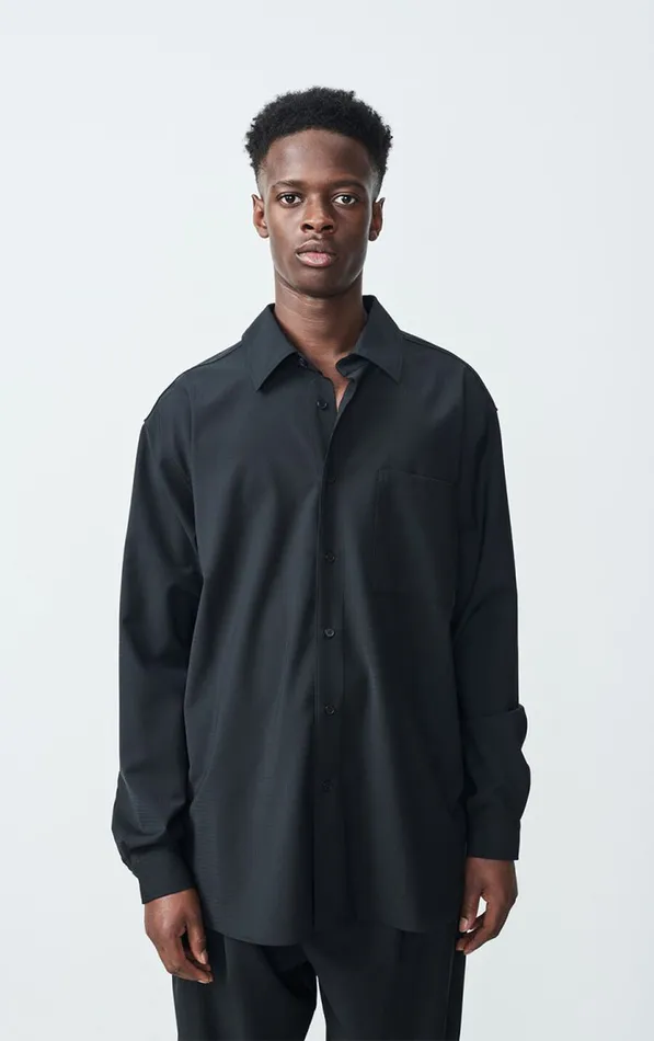American Vintage Shirts Men Shirt Doacity Black