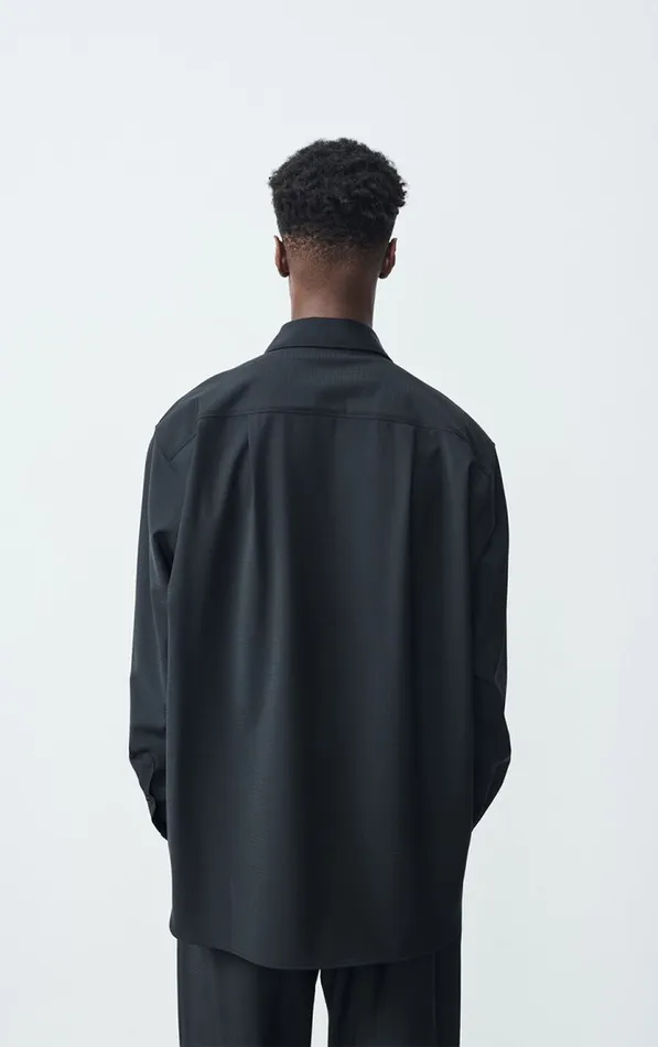 American Vintage Shirts Men Shirt Doacity Black American Vintage Shirts Men Shirt Doacity Black