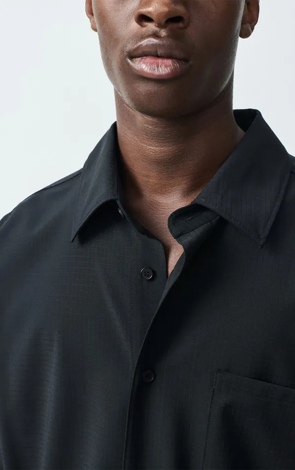 American Vintage Shirts Men Shirt Doacity Black American Vintage Shirts Men Shirt Doacity Black