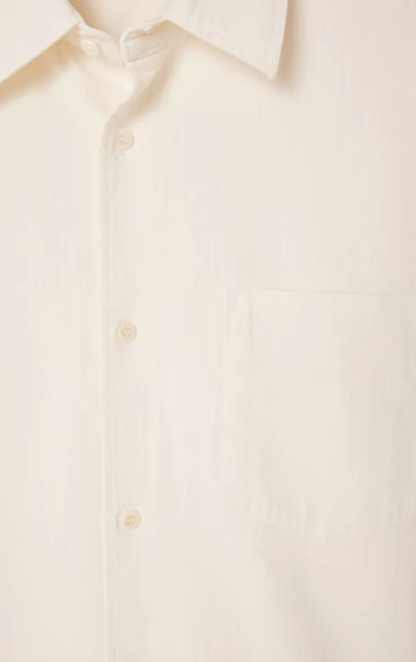 American Vintage Shirts Men Shirt Koybay Offwhite