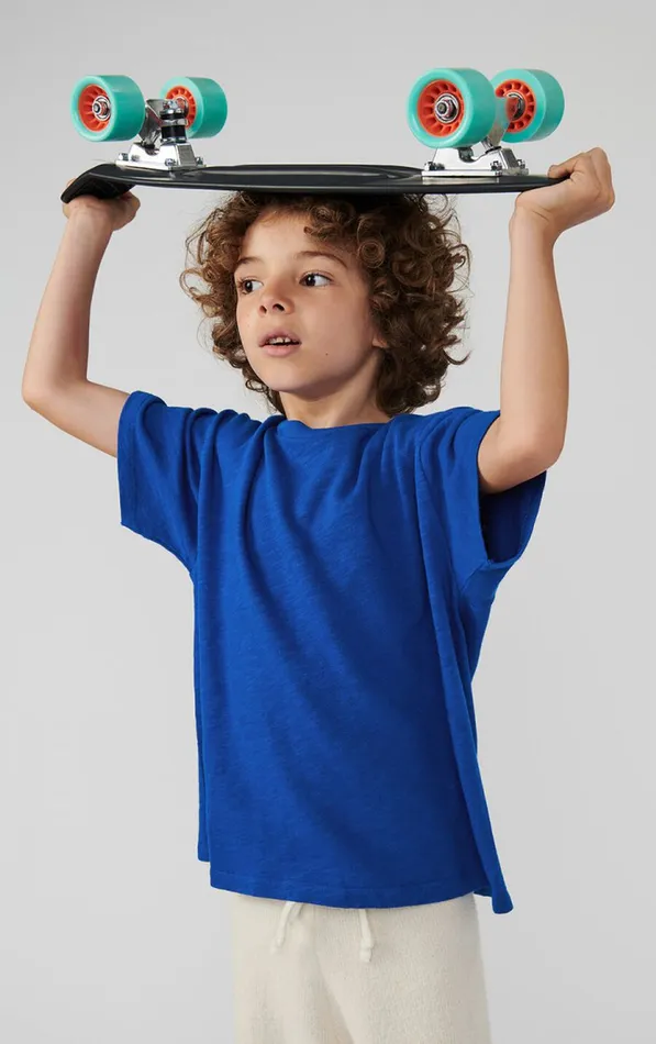 American Vintage Short Sleeve TShirts Kids TShirt Sonoma Prussian Blue Vintage