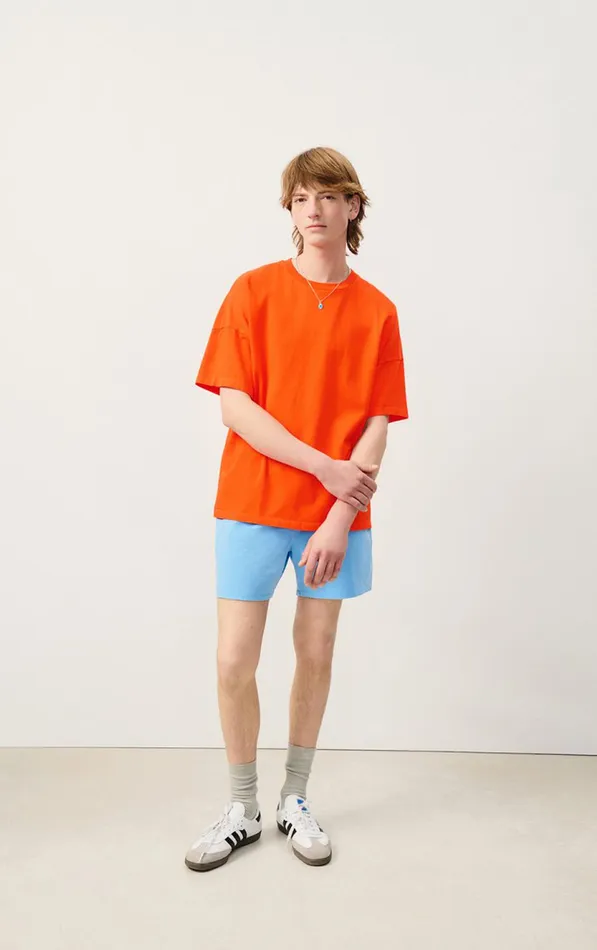 American Vintage Short Sleeve TShirts Men TShirt Fizvalley Orange Vintage American Vintage Short Sleeve TShirts Men TShirt Fizvalley Orange Vintage