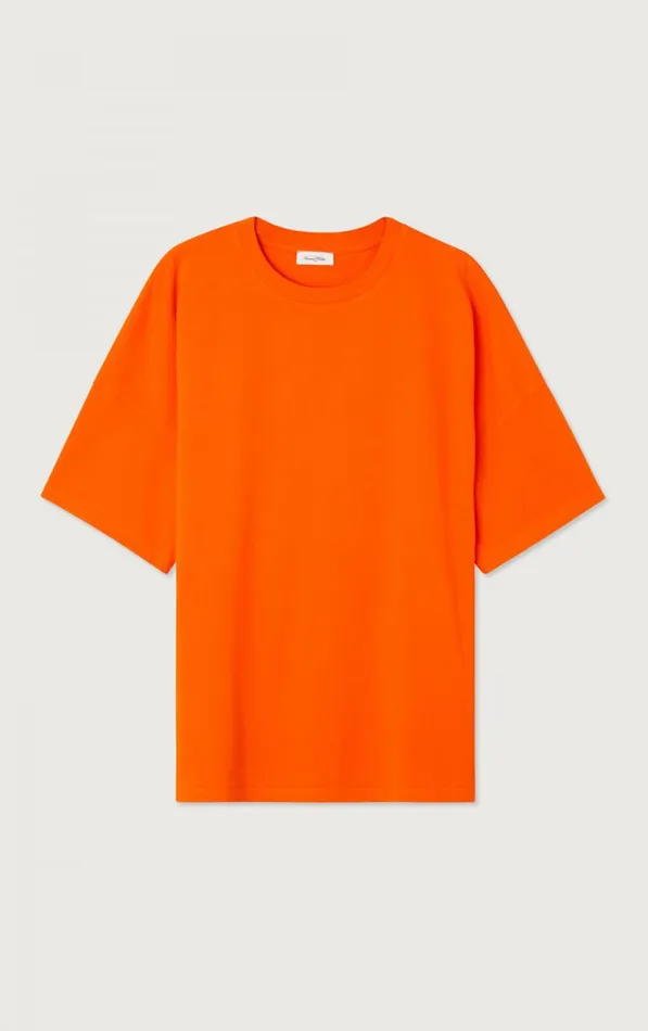 American Vintage Short Sleeve TShirts Men TShirt Fizvalley Orange Vintage American Vintage Short Sleeve TShirts Men TShirt Fizvalley Orange Vintage
