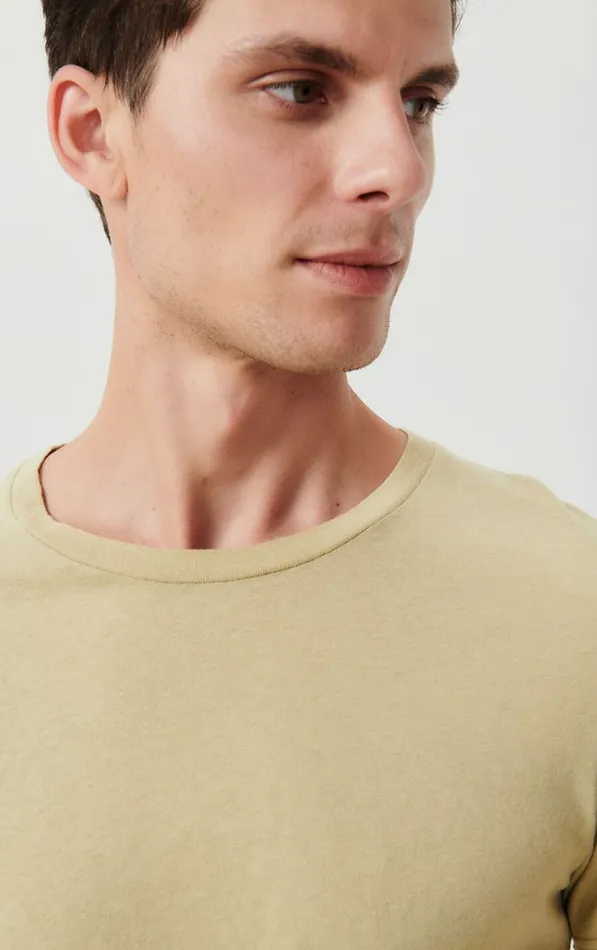 American Vintage Short Sleeve TShirts Men TShirt Gamipy Oat